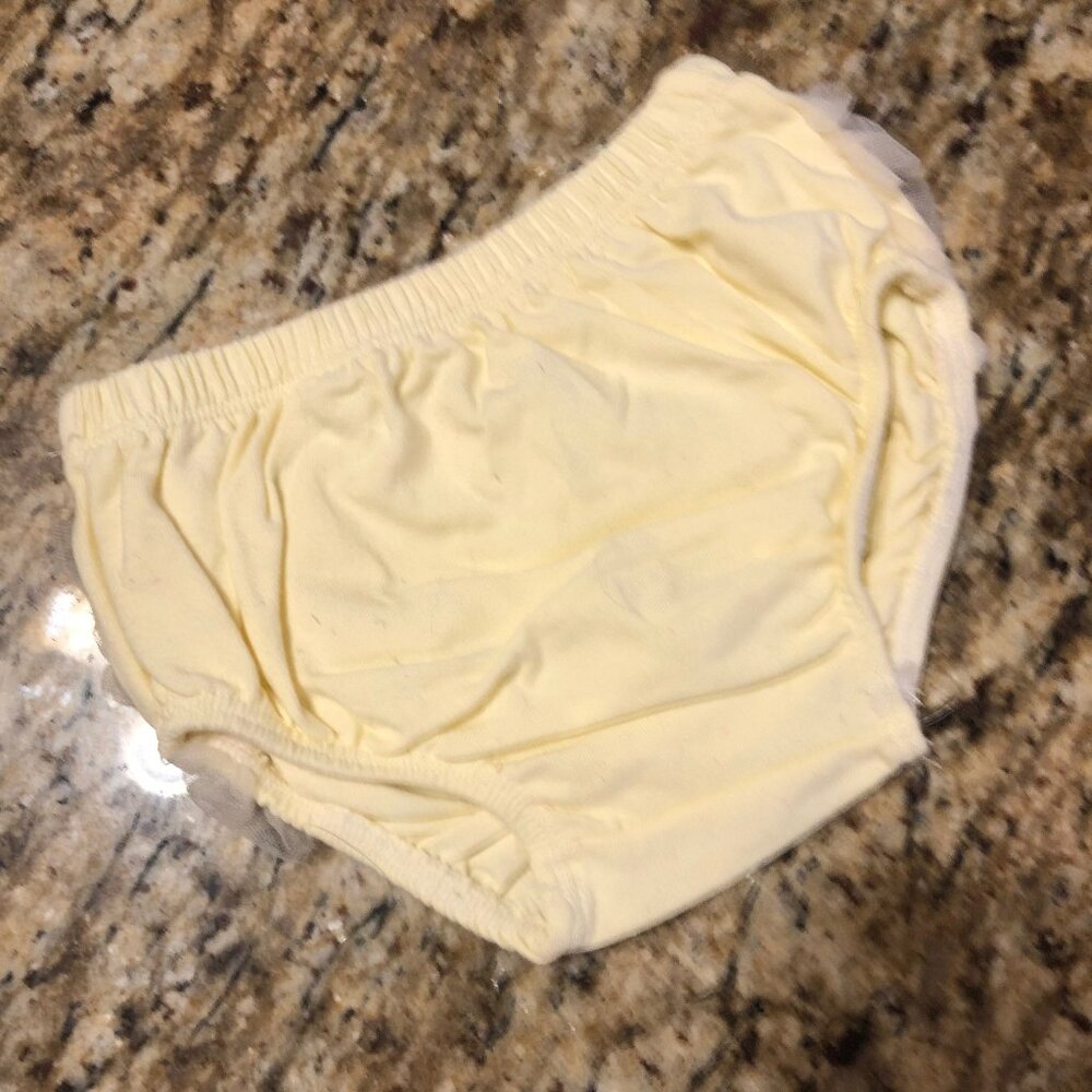 Lemon Bloomer Chiffon Ruffle - Ruffle Butt - Picture 2 of 2